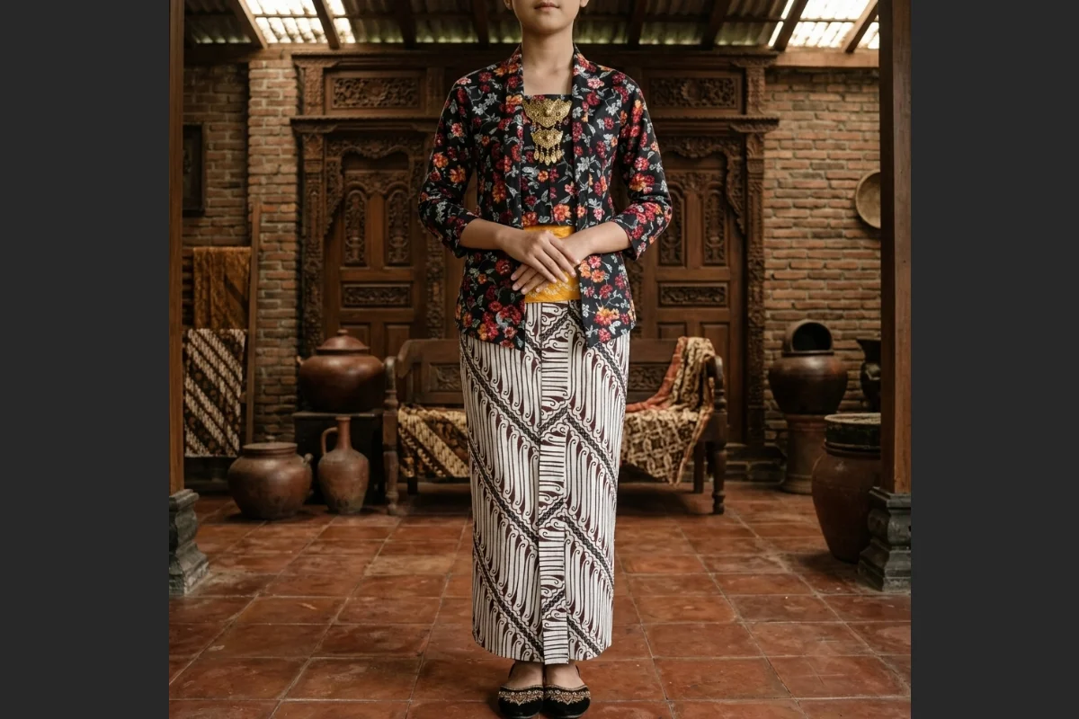 Surjan Kembang dan Kebaya Kembang: Keindahan Busana Jawa yang Sarat Makna